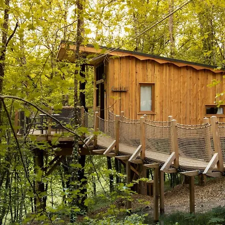 Nid'En'O Cabanes Et Spa Lot Et Dordogne Lamothe-Fenelon Exterior photo